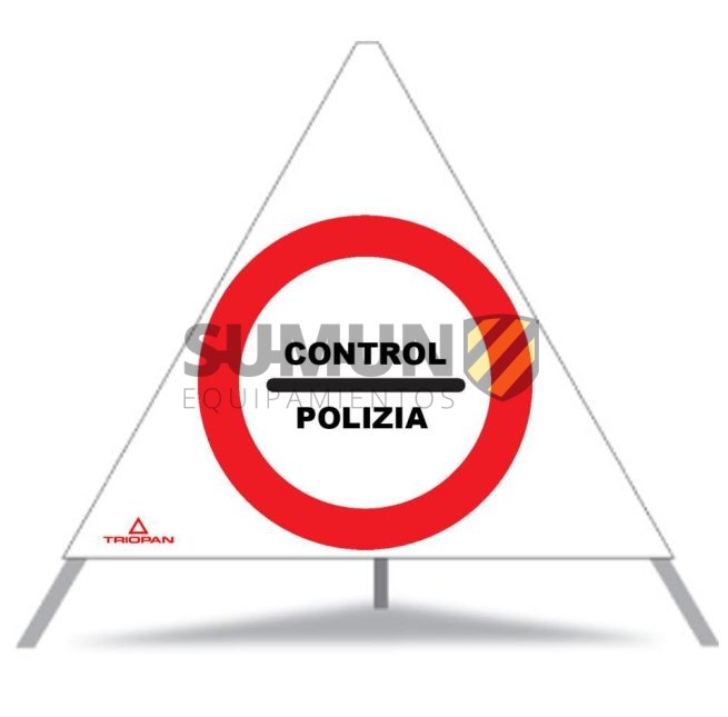 Señal TRIOPAN Completa CONTROL POLIZIA